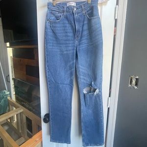 Abercrombie Curve Love 90s Straight